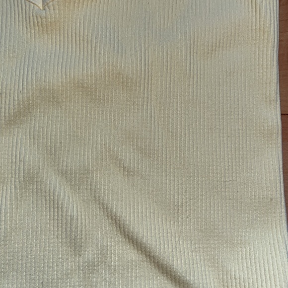 FULL TILT Women's Yellow Halter Tank Top - Picture 2 of 5